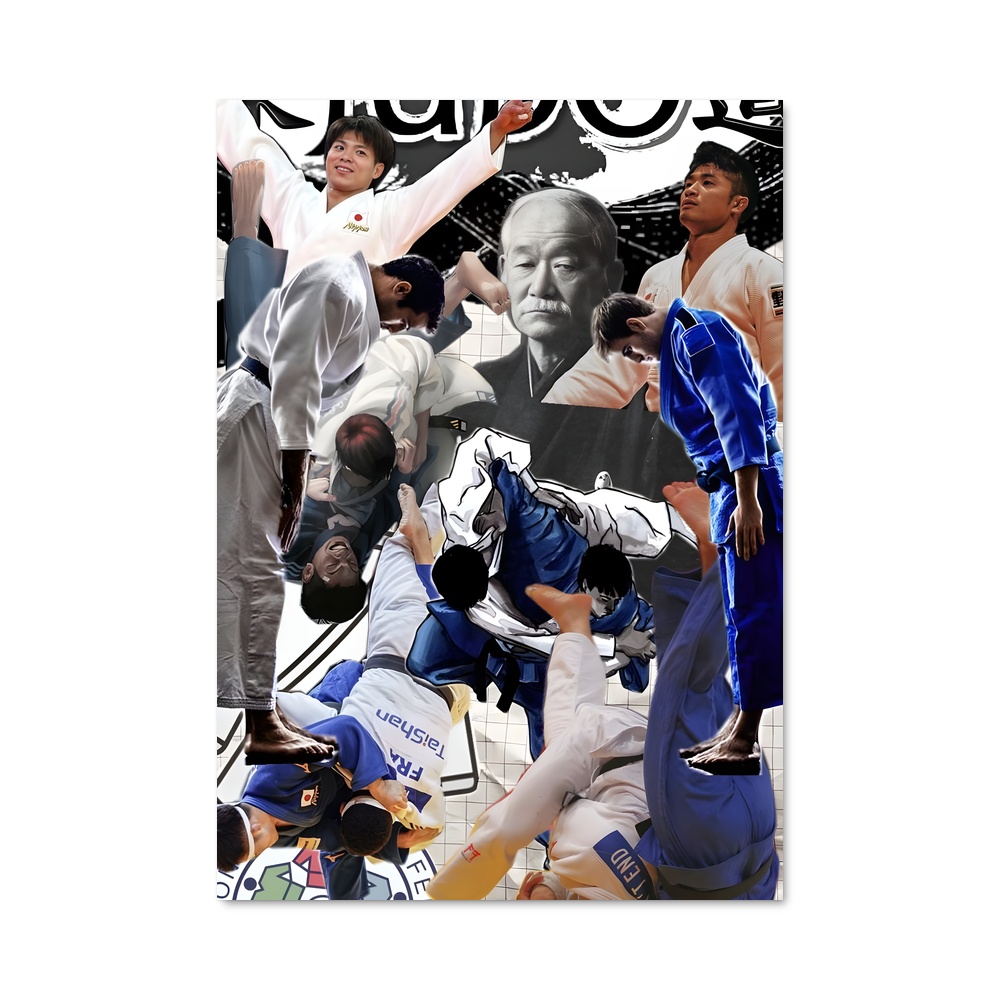 Poster Judo: L'Art du Combat